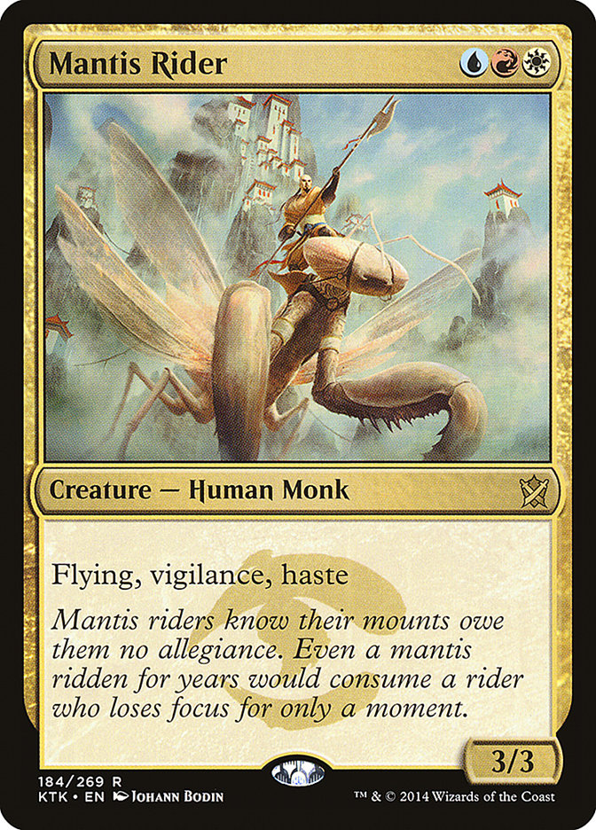 Mantis Rider (Khans of Tarkir)  - Foil | Good Games North