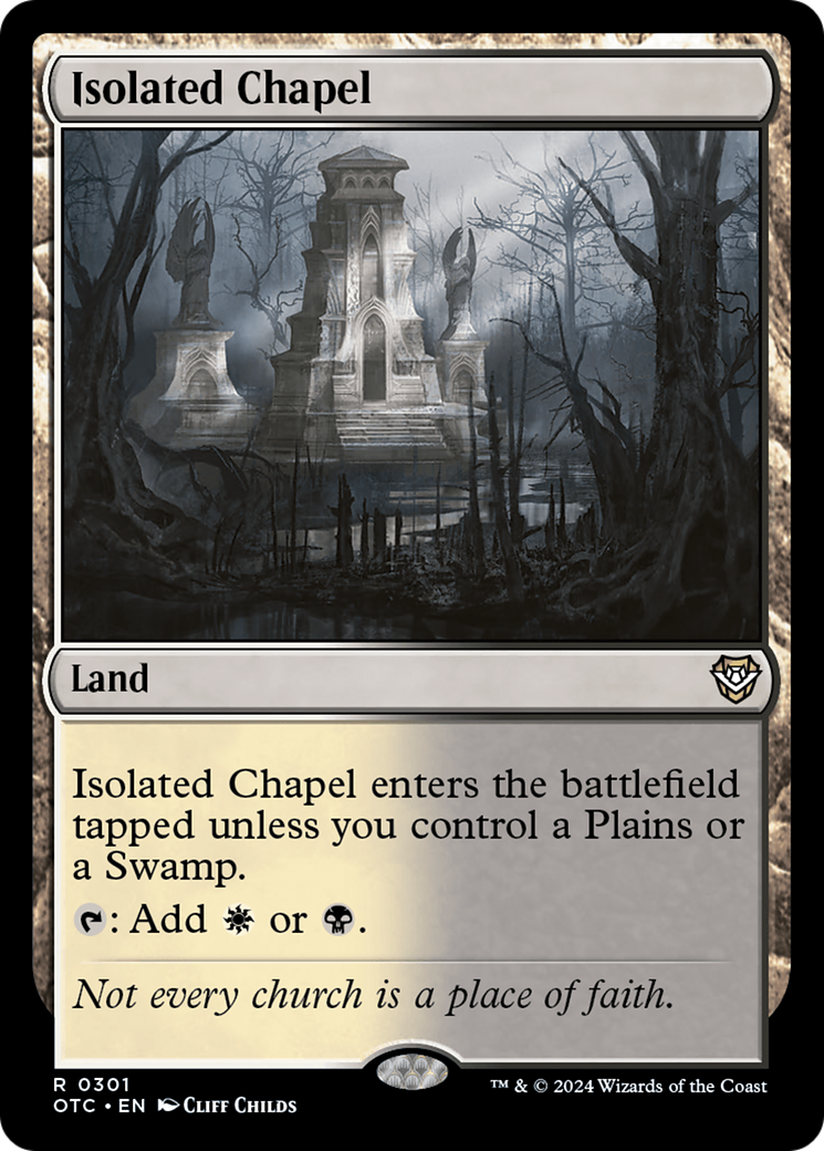 Isolated Chapel [Outlaws of Thunder Junction Commander] | Good Games North