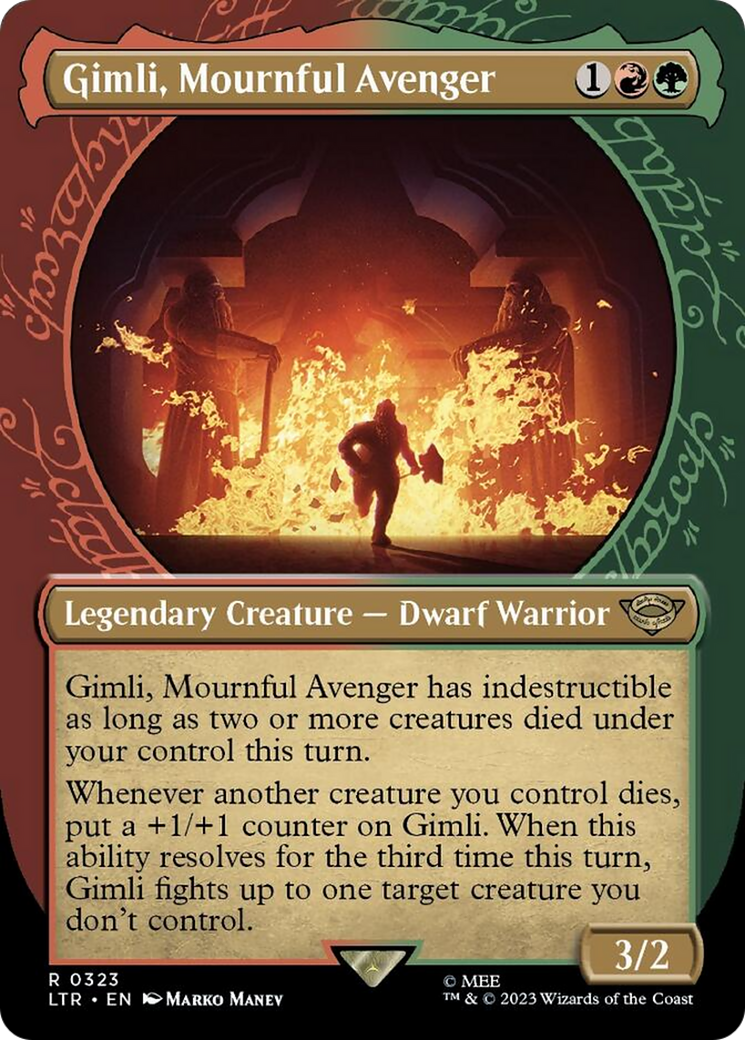 Gimli, Mournful Avenger (Showcase Ring Frame) [The Lord of the Rings: Tales of Middle-Earth] | Good Games North