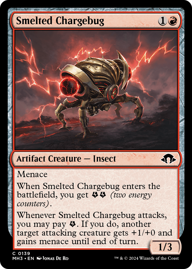 Smelted Chargebug [Modern Horizons 3] | Good Games North