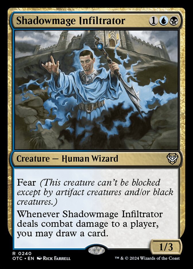 Shadowmage Infiltrator (Commander: Outlaws of Thunder Junction)  | Good Games North
