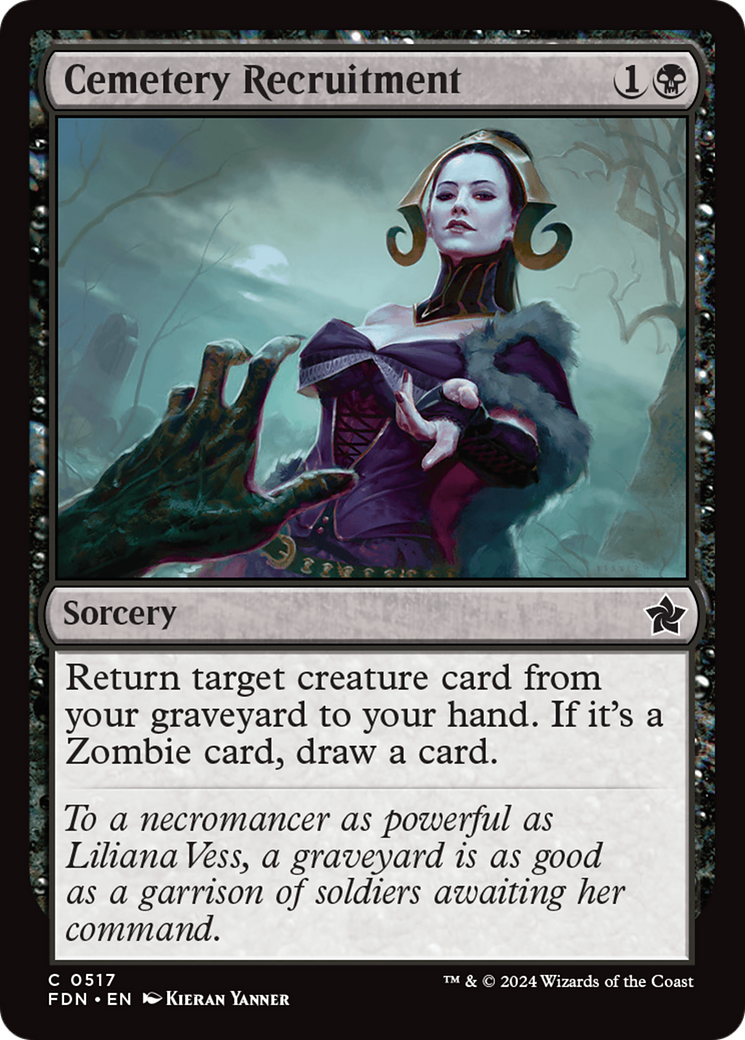 Cemetery Recruitment [Foundations] | Good Games North