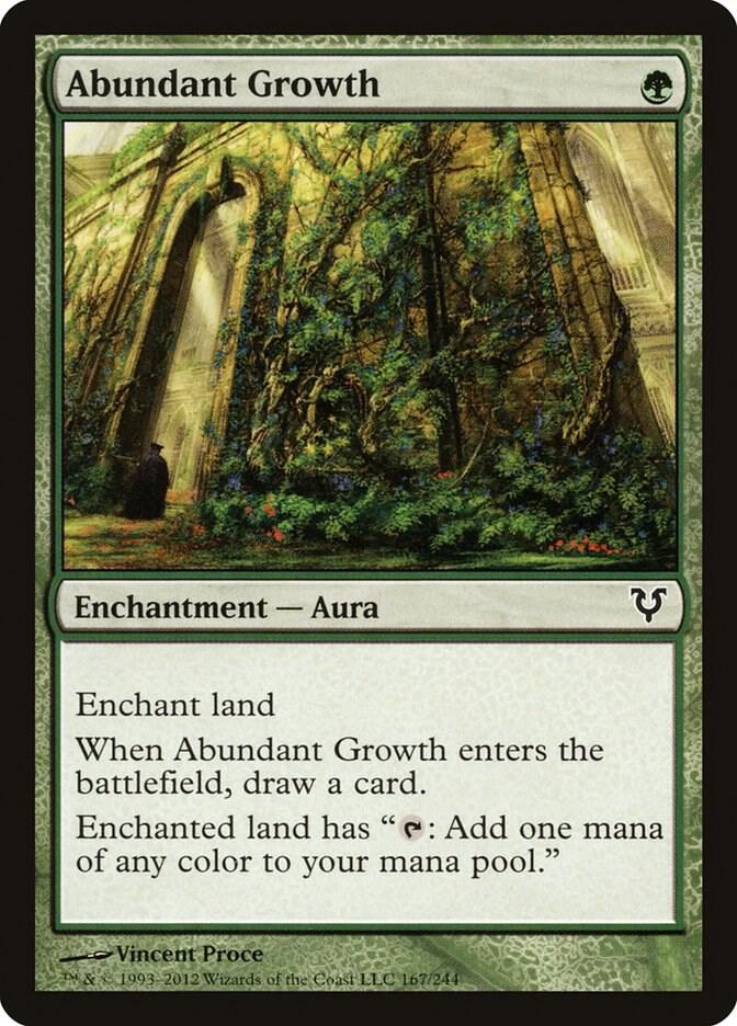 Abundant Growth 167/244 (Avacyn Restored)  - Foil | Good Games North