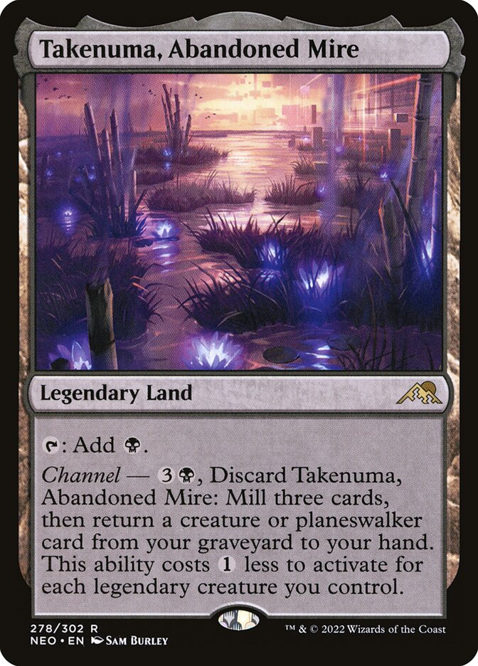 Takenuma, Abandoned Mire (Kamigawa: Neon Dynasty)  | Good Games North