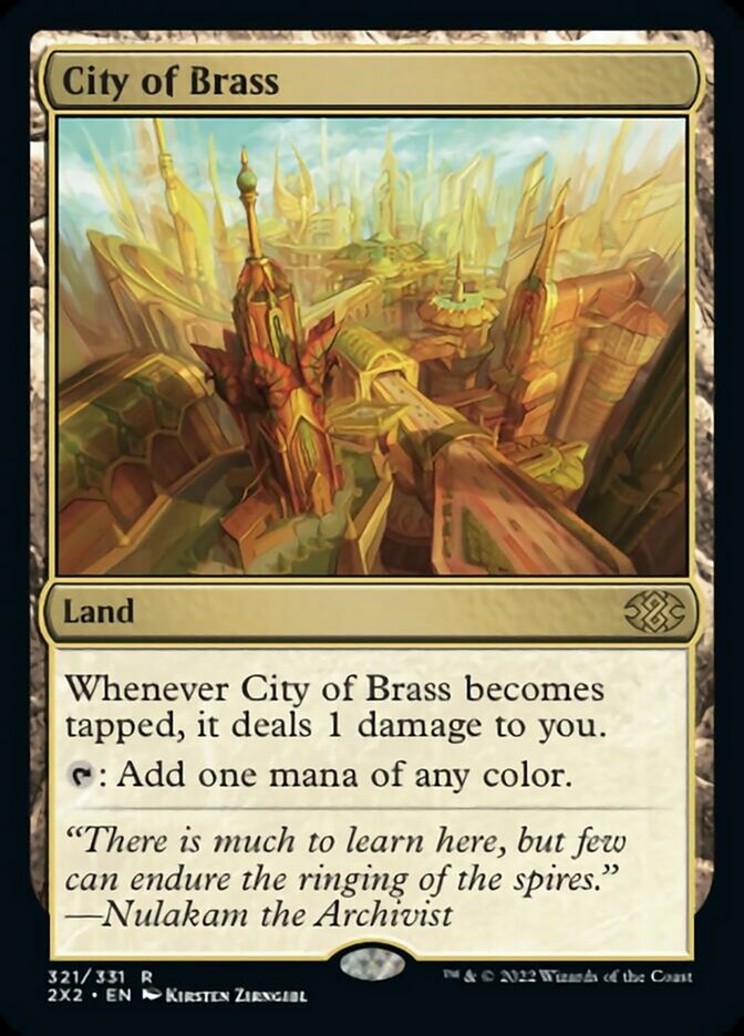 City of Brass [Double Masters 2022] | Good Games North