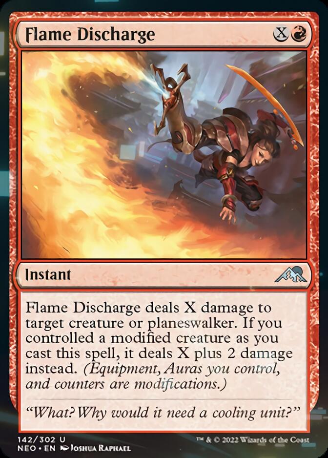 Flame Discharge [Kamigawa: Neon Dynasty] | Good Games North