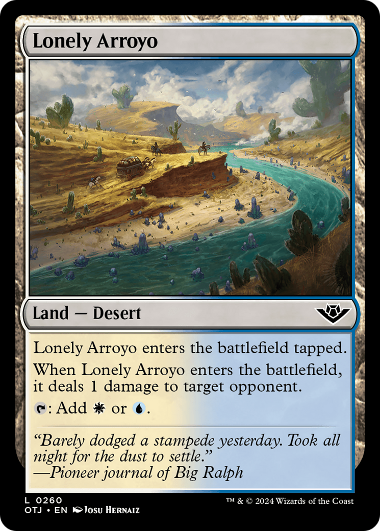 Lonely Arroyo [Outlaws of Thunder Junction] | Good Games North