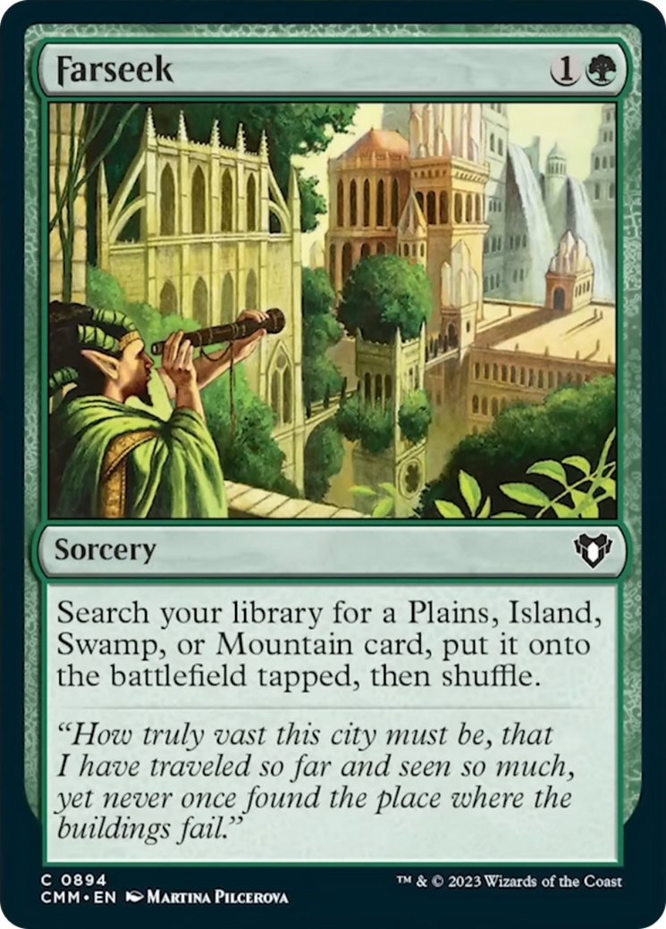 Farseek [Commander Masters] | Good Games North