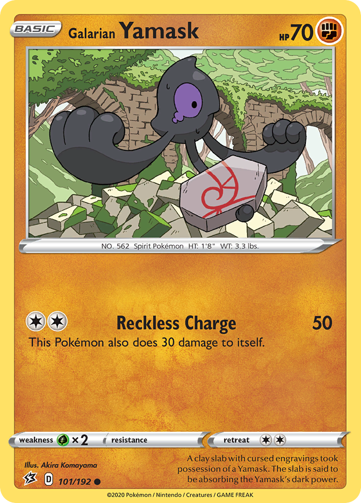 Galarian Yamask (101/192) [Sword & Shield: Rebel Clash] | Good Games North
