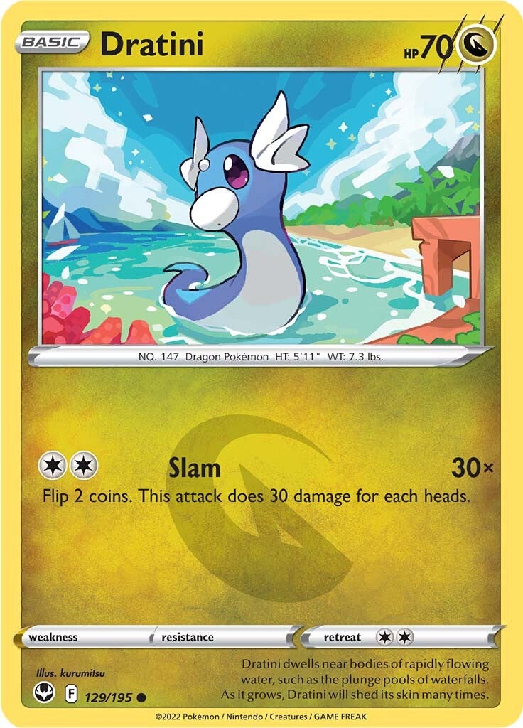 Dratini (129/195) [Sword & Shield: Silver Tempest] | Good Games North