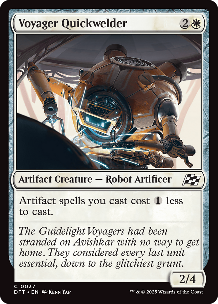 Voyager Quickwelder [Aetherdrift] | Good Games North