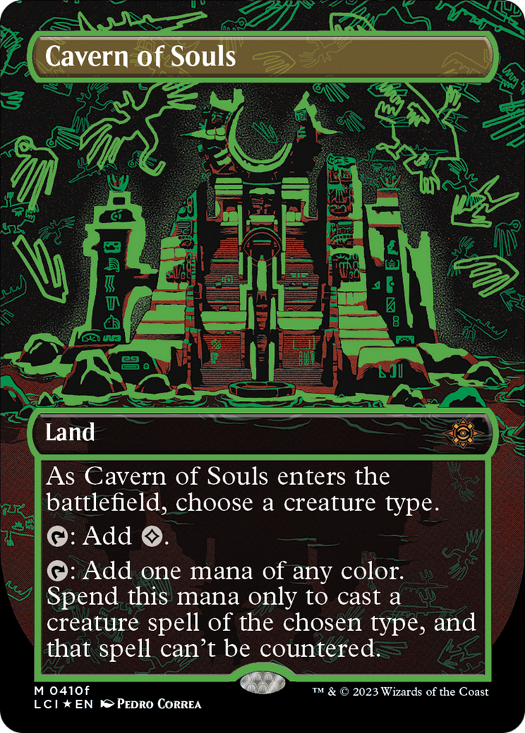 Cavern of Souls (0410f) (Borderless) [The Lost Caverns of Ixalan] | Good Games North