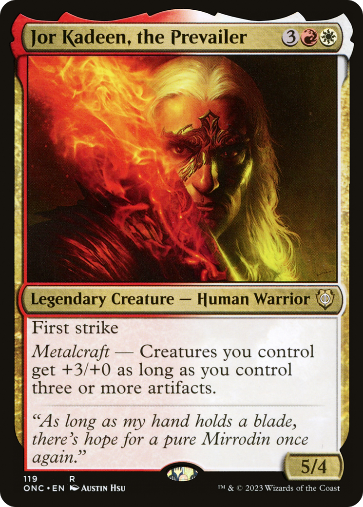 Jor Kadeen, the Prevailer [Phyrexia: All Will Be One Commander] | Good Games North
