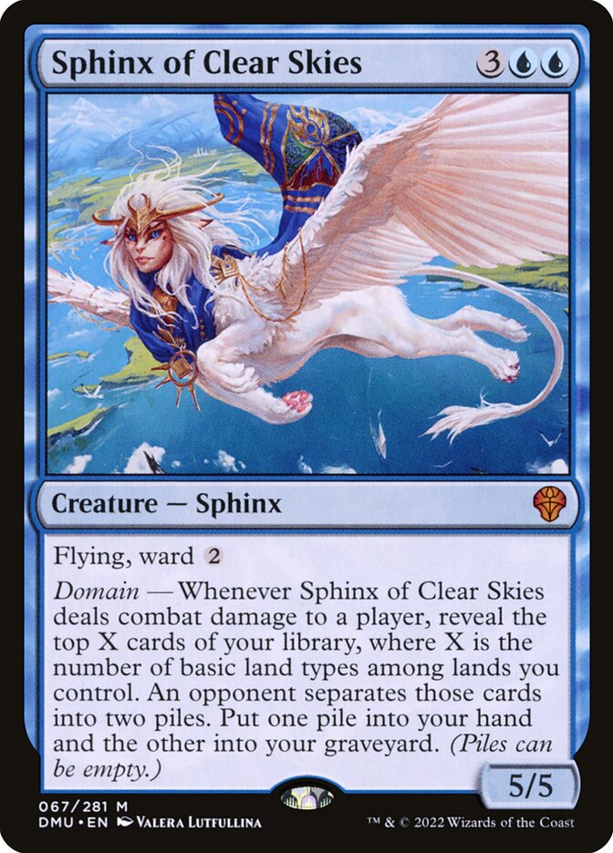 Sphinx of Clear Skies 67/281 (Dominaria United)  - Foil | Good Games North
