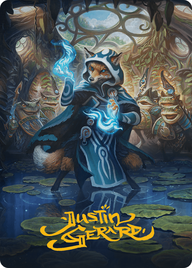 Jace, the Mind Sculptor Art Card (Gold-Stamped Signature) [Bloomburrow Art Series] | Good Games North