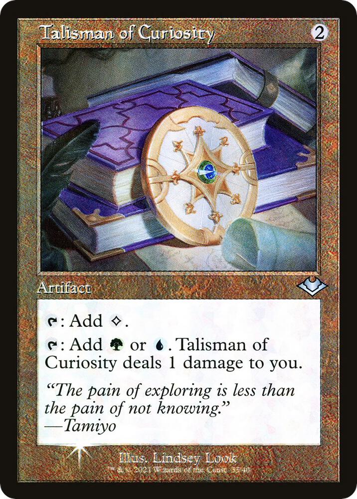 Talisman of Curiosity 35 (Modern Horizons)  - Retro Foil | Good Games North