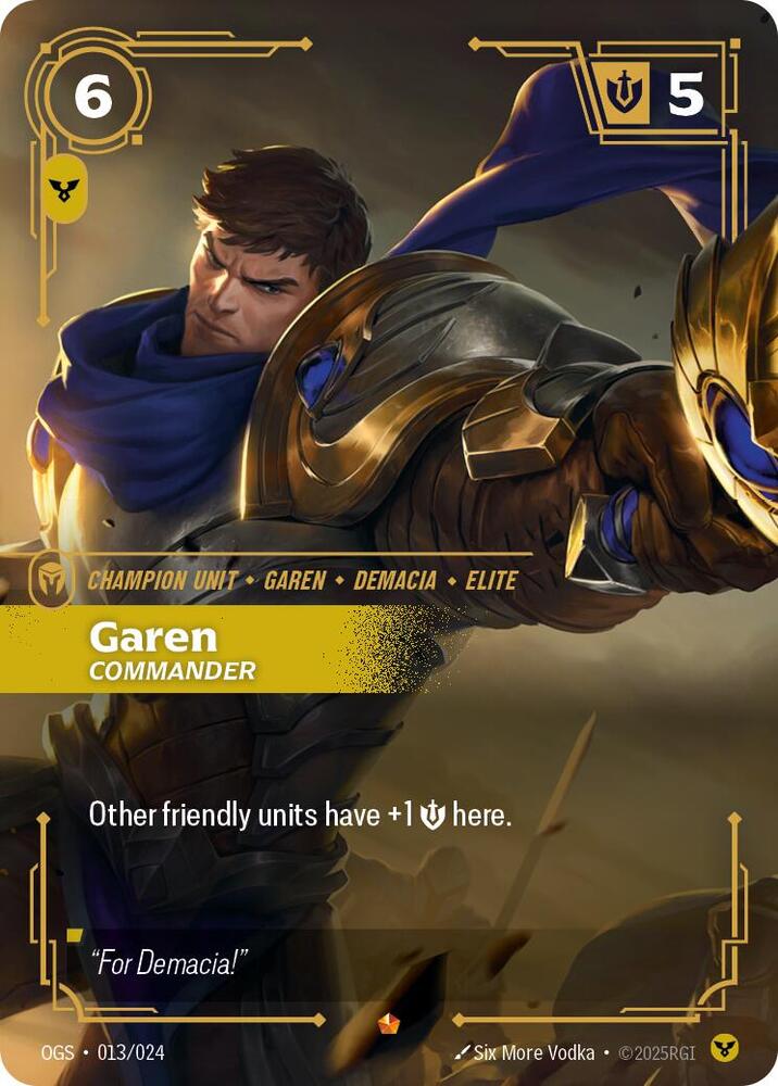 Garen Commander (Origins: Proving Grounds)  | Good Games North