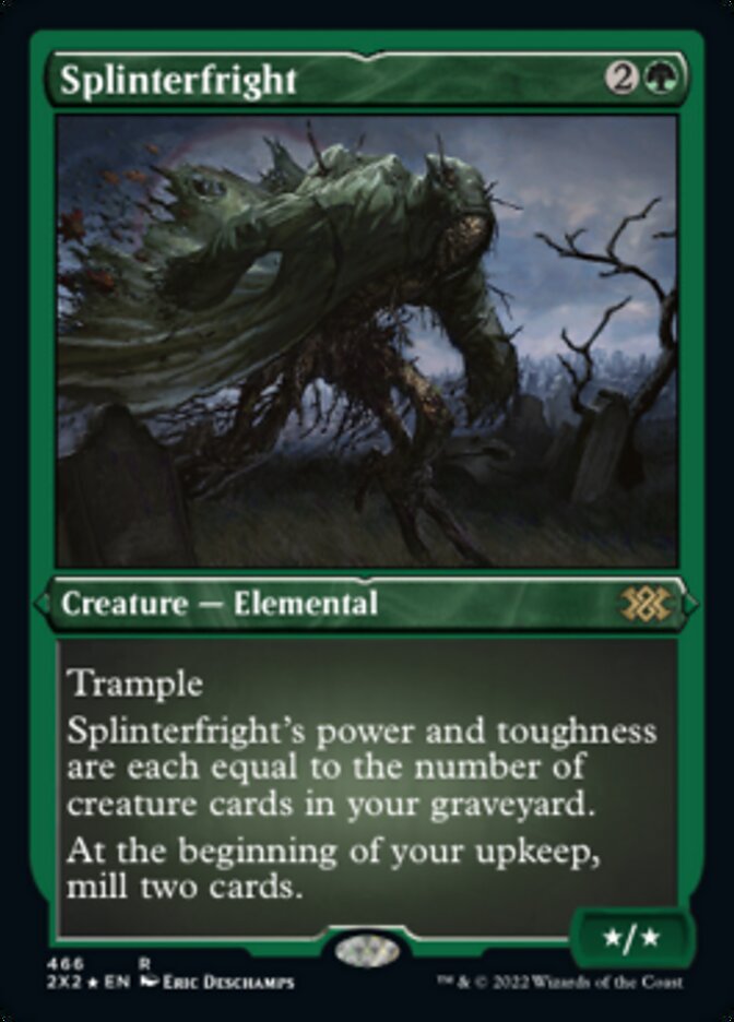 Splinterfright (Foil Etched) [Double Masters 2022] | Good Games North