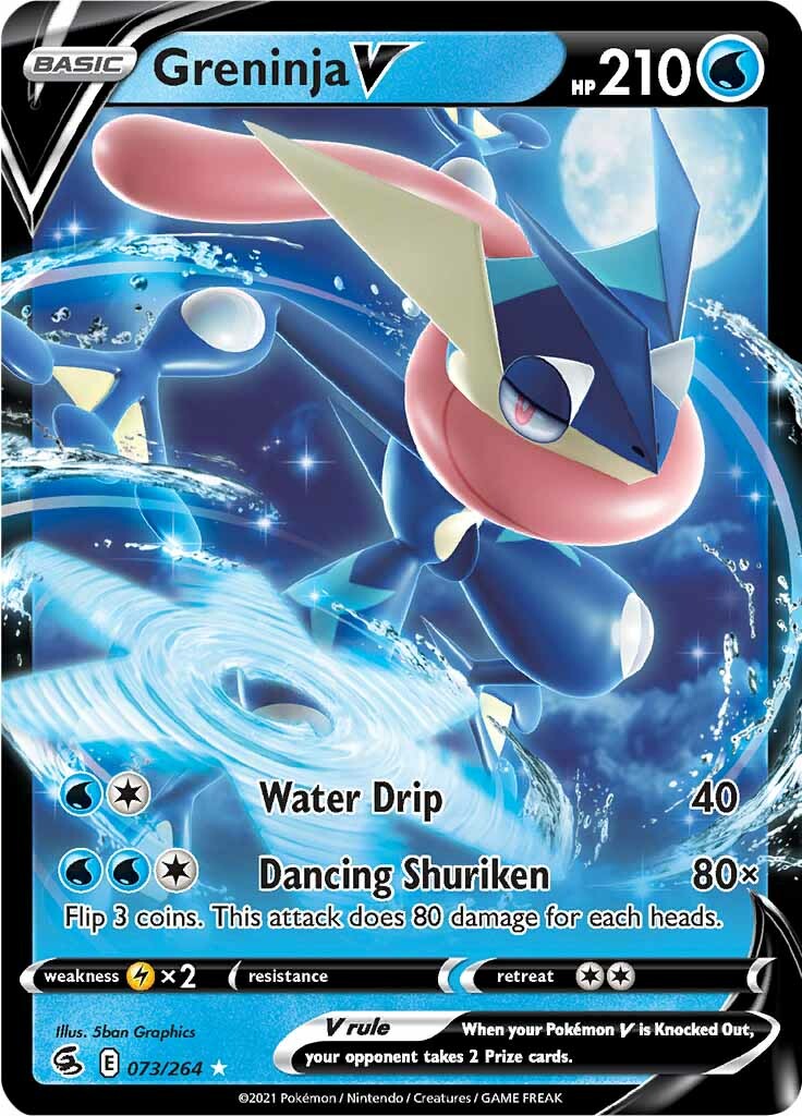 Greninja V (073/264) [Sword & Shield: Fusion Strike] | Good Games North