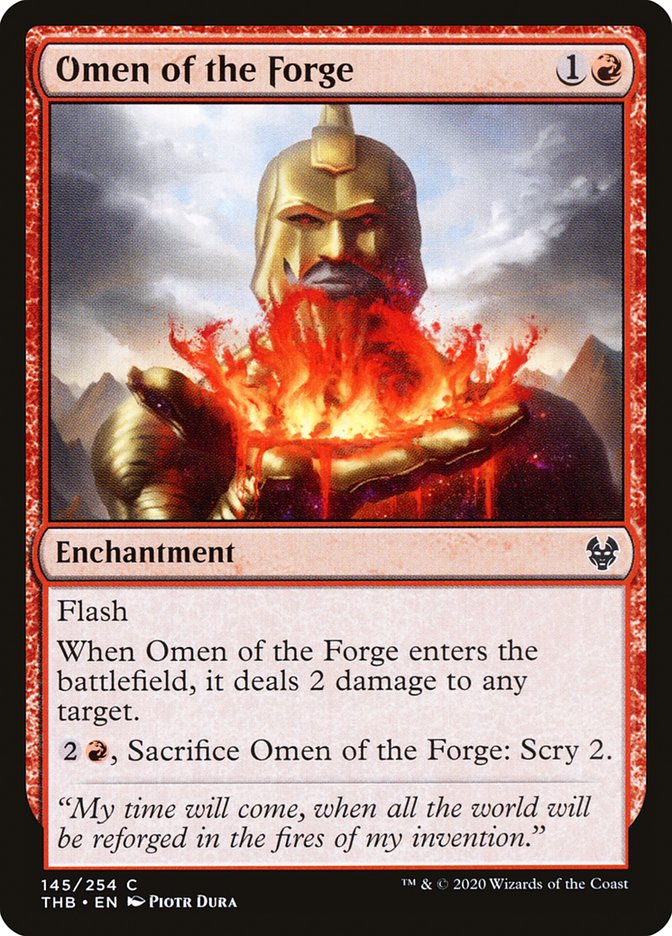 Omen of the Forge (Theros Beyond Death)  | Good Games North