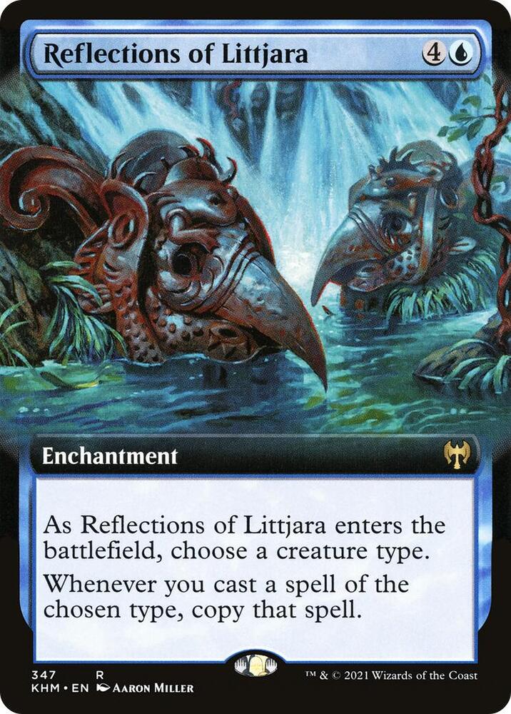 Reflections of Littjara Extended Art (Kaldheim)  | Good Games North