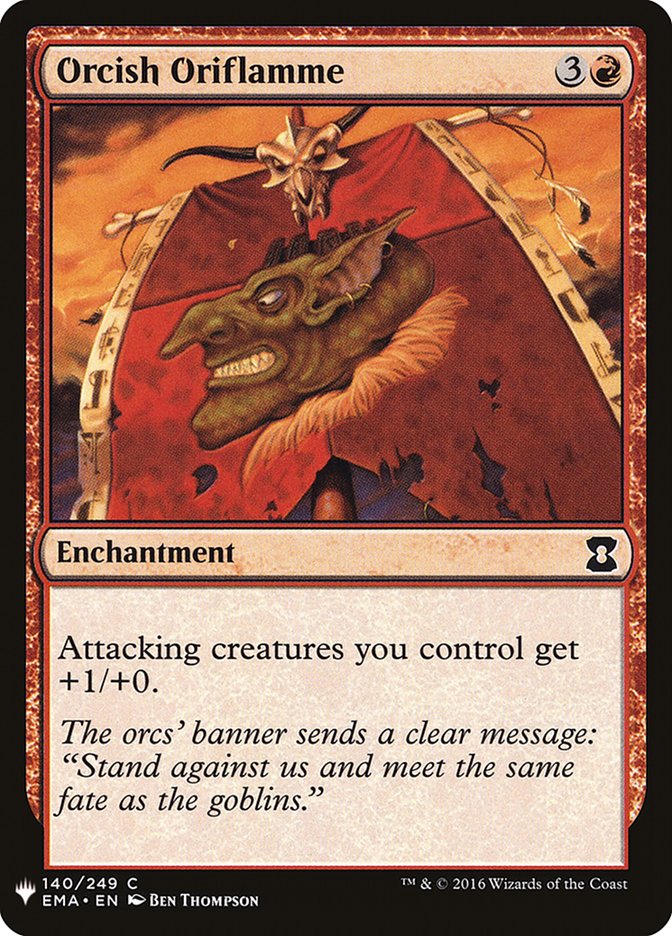 Orcish Oriflamme [Mystery Booster] | Good Games North
