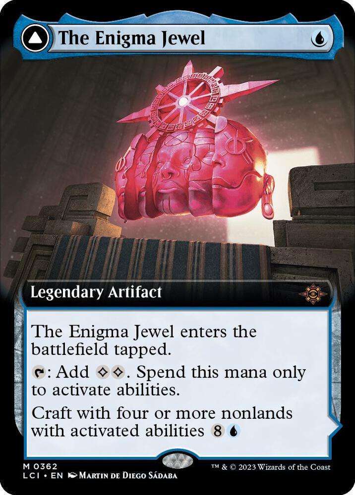 The Enigma Jewel Extended Art (The Lost Caverns of Ixalan)  | Good Games North