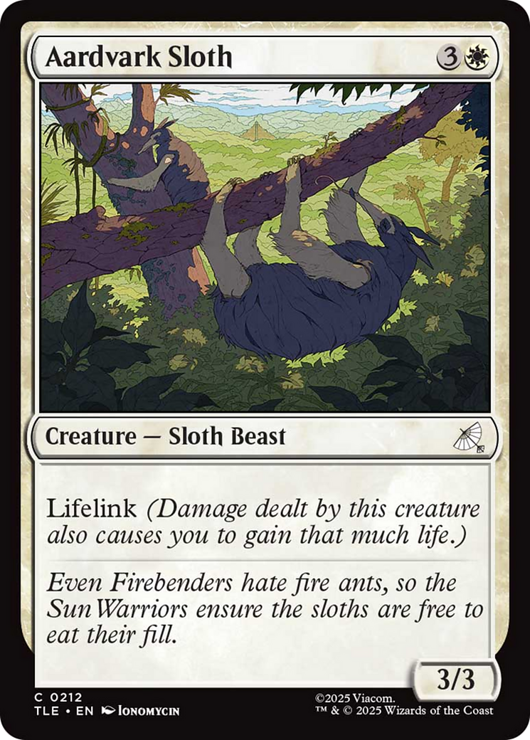 Aardvark Sloth [Avatar: The Last Airbender: Eternal-Legal] | Good Games North