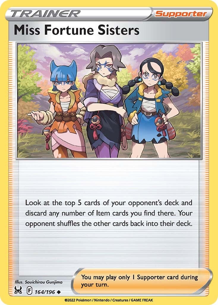 Miss Fortune Sisters (164/196) [Sword & Shield: Lost Origin] | Good Games North