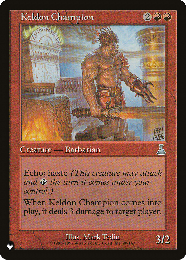 Keldon Champion [The List] | Good Games North