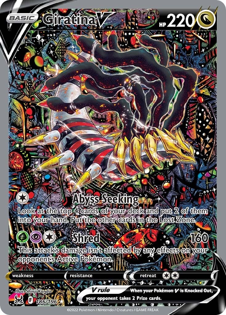 Giratina V (186/196) [Sword & Shield: Lost Origin] | Good Games North