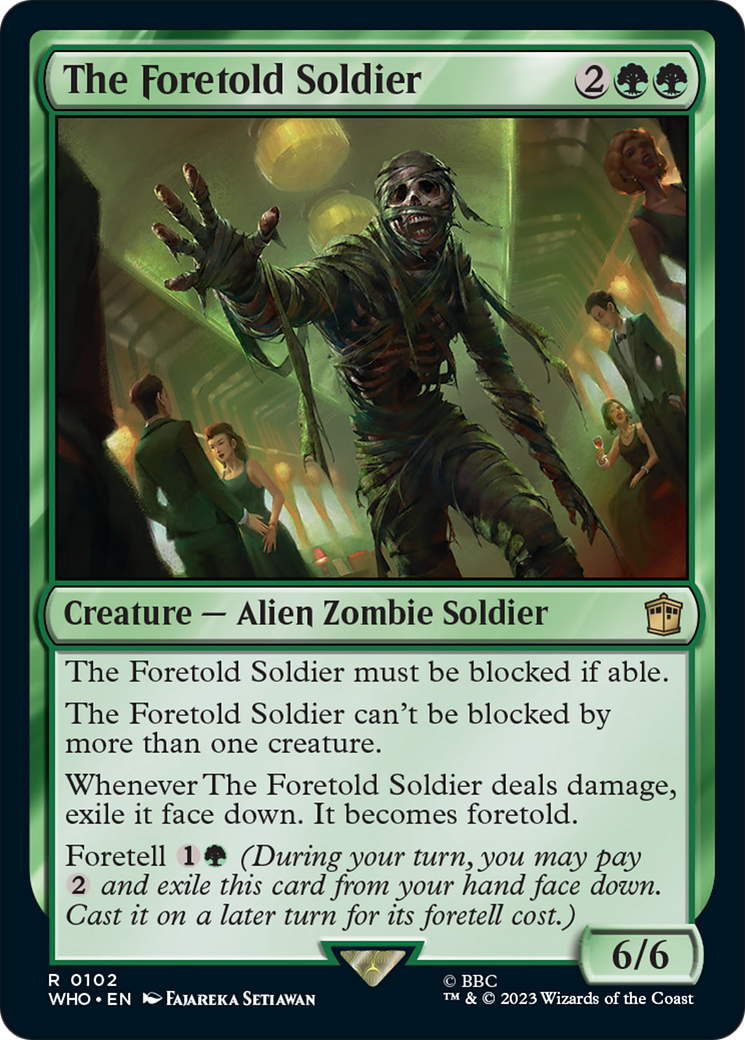 The Foretold Soldier [Doctor Who] | Good Games North