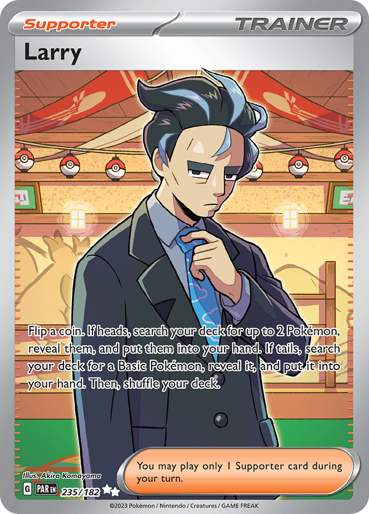 Larry (235/182) [Scarlet & Violet: Paradox Rift] | Good Games North