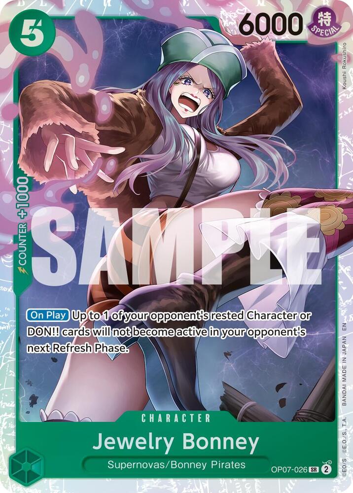 Jewelry Bonney (Reprint) OP07-026 (Premium Booster -The Best- Vol. 2)  - Foil | Good Games North