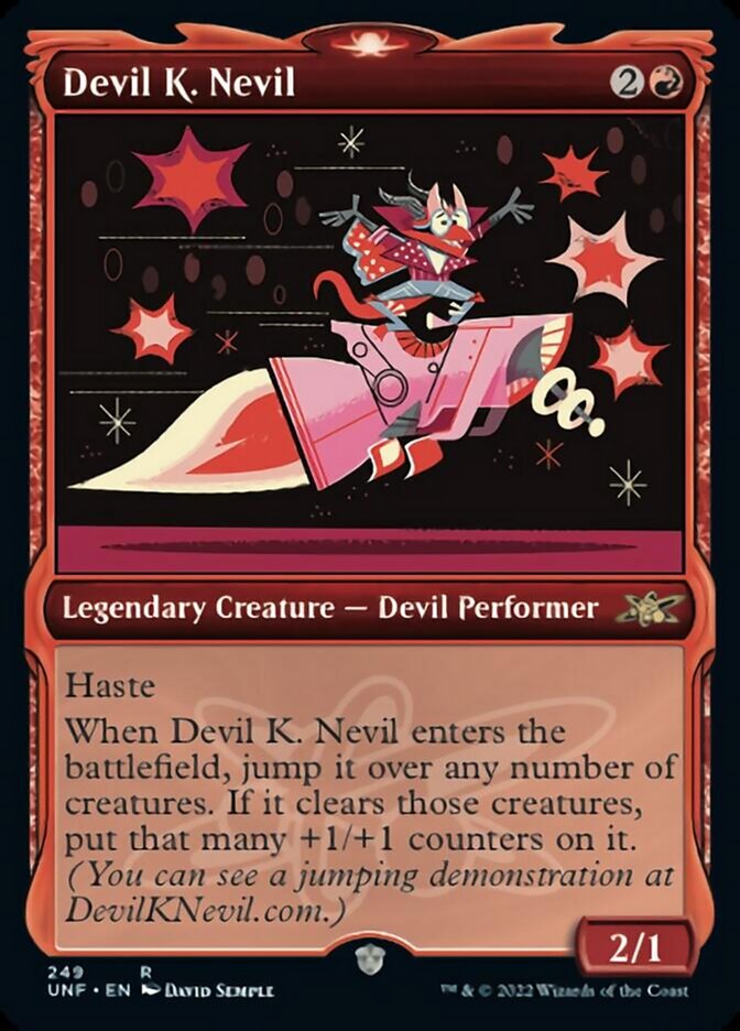 Devil K. Nevil (Showcase) [Unfinity] | Good Games North