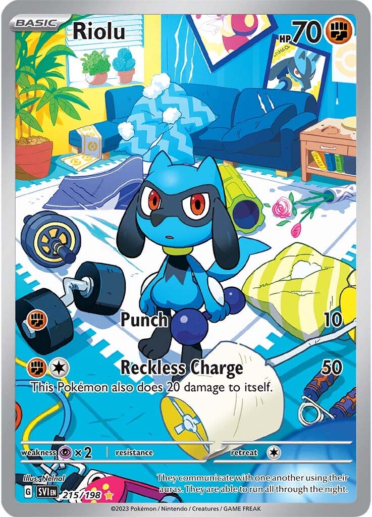 Riolu (215/198) [Scarlet & Violet: Base Set] | Good Games North