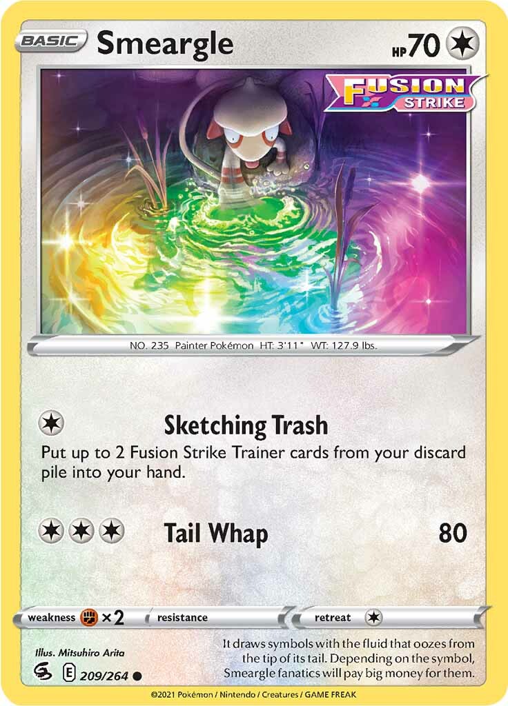 Smeargle (209/264) [Sword & Shield: Fusion Strike] | Good Games North