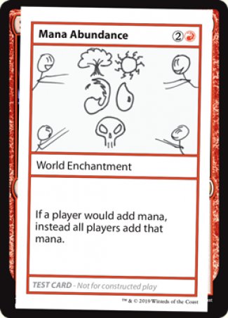 Mana Abundance (2021 Edition) [Mystery Booster Playtest Cards] | Good Games North
