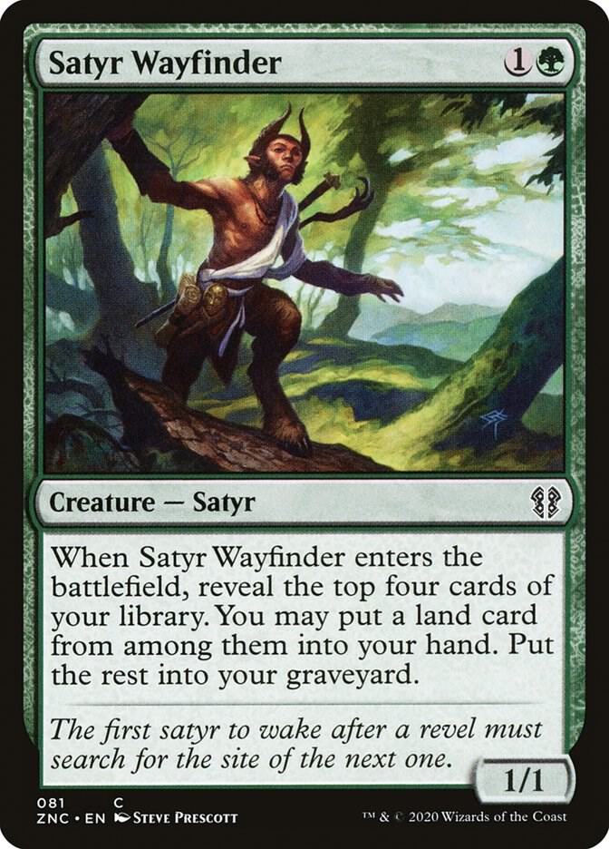 Satyr Wayfinder 81/142 (Commander: Zendikar Rising)  | Good Games North