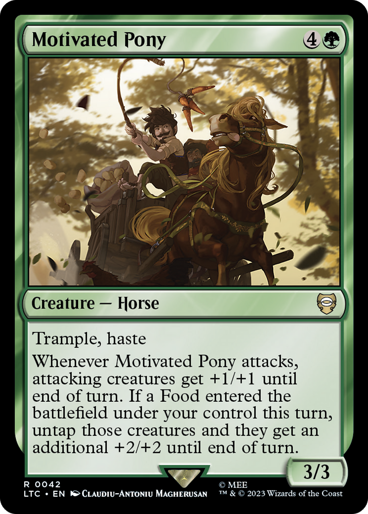 Motivated Pony [The Lord of the Rings: Tales of Middle-Earth Commander] | Good Games North