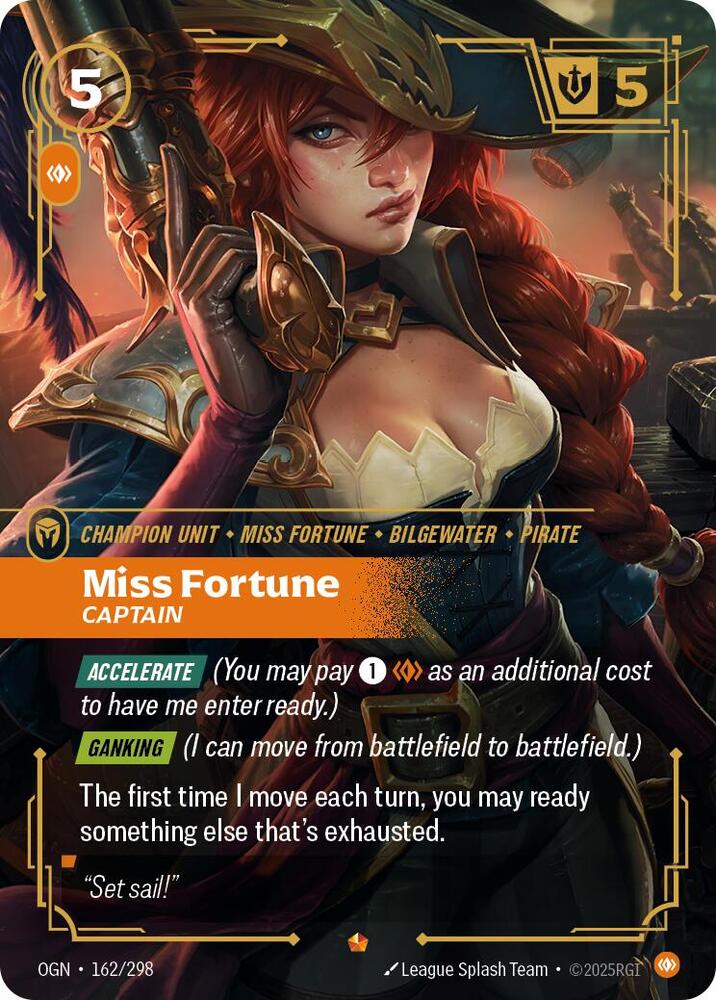 Miss Fortune Captain (Origins)  - Foil | Good Games North