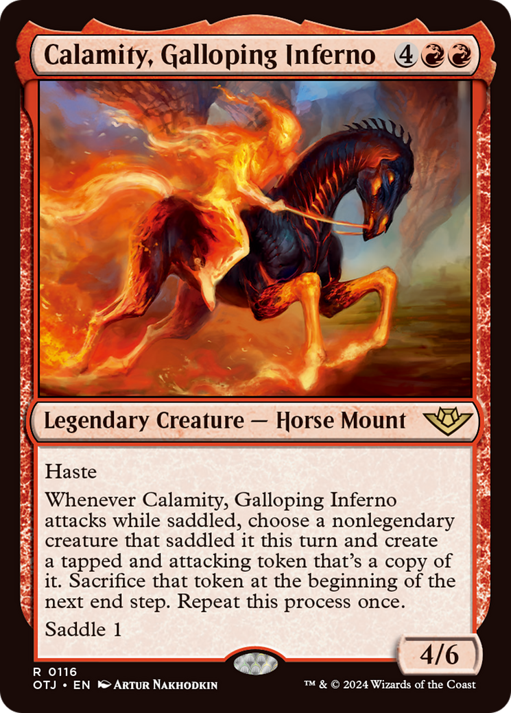 Calamity, Galloping Inferno [Outlaws of Thunder Junction] | Good Games North