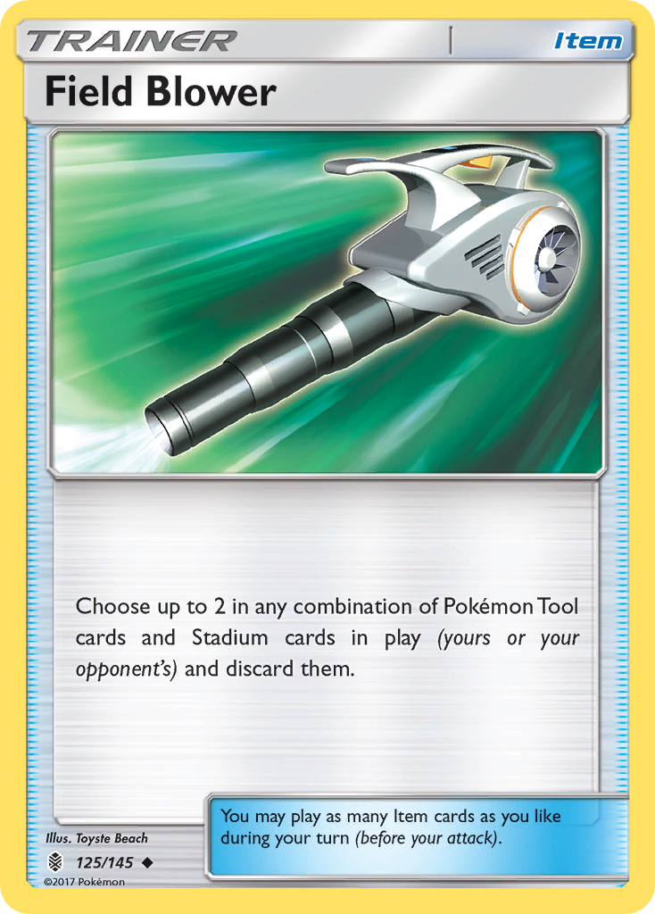 Field Blower (125/145) [Sun & Moon: Guardians Rising] | Good Games North