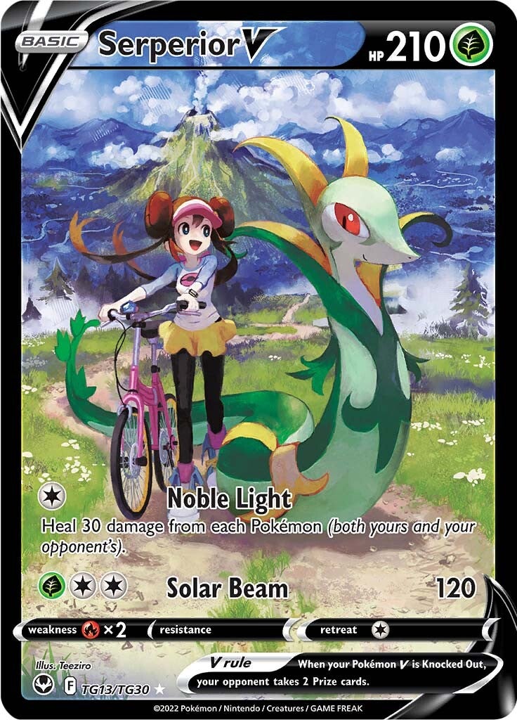 Serperior V (TG13/TG30) [Sword & Shield: Silver Tempest] | Good Games North