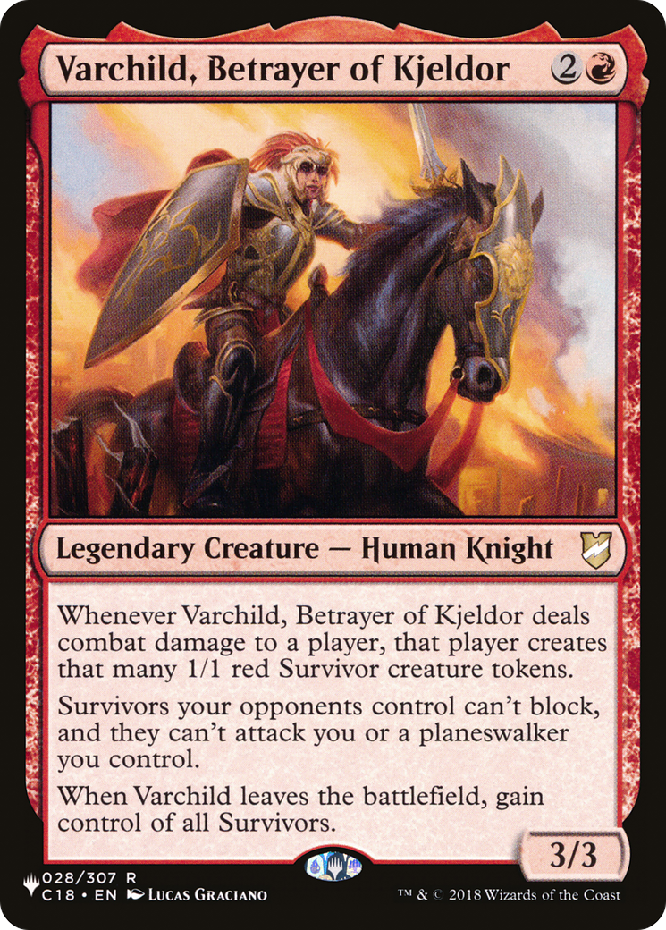 Varchild, Betrayer of Kjeldor [The List] | Good Games North