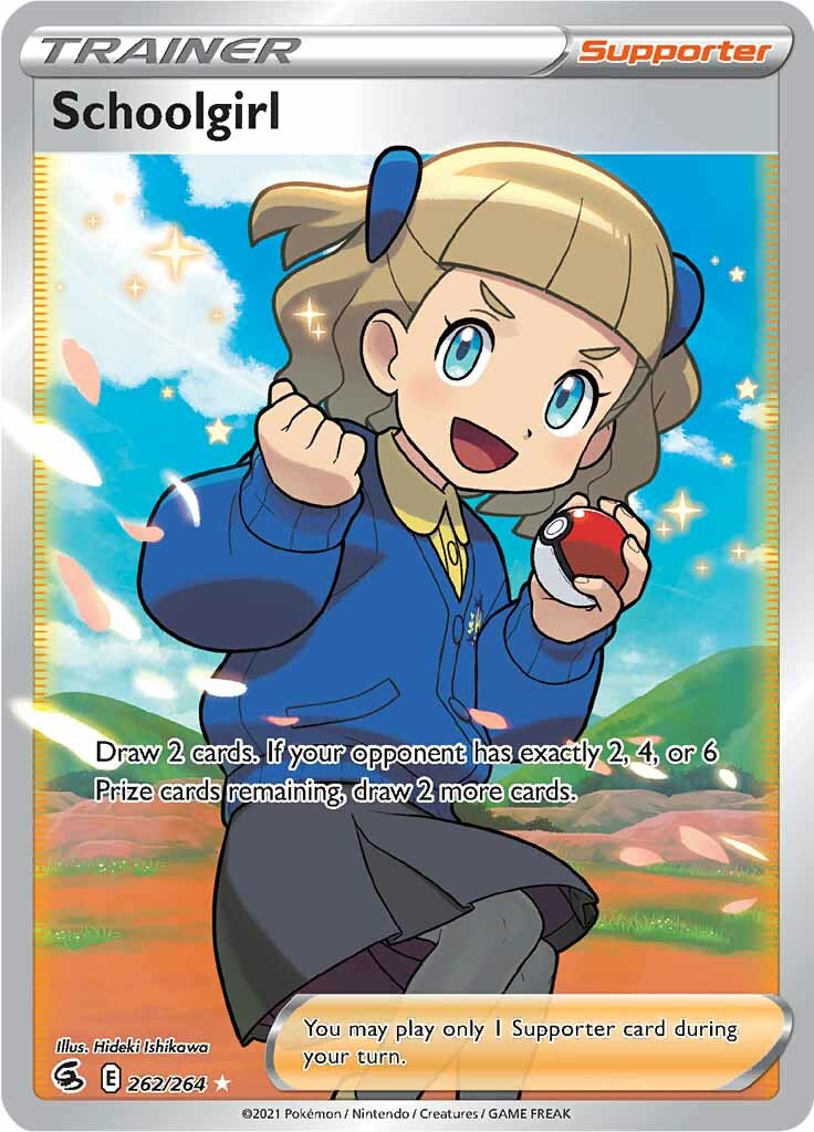 Schoolgirl (262/264) [Sword & Shield: Fusion Strike] | Good Games North