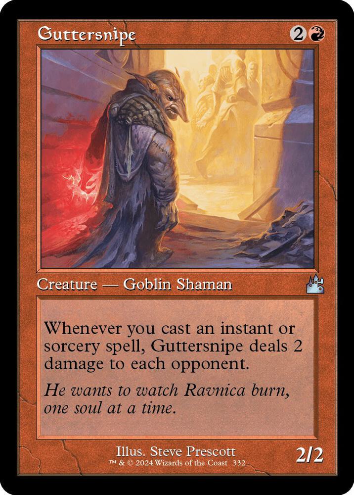 Guttersnipe Retro Frame (Ravnica Remastered)  | Good Games North