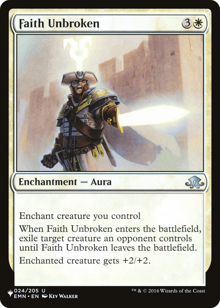 Faith Unbroken [The List] | Good Games North