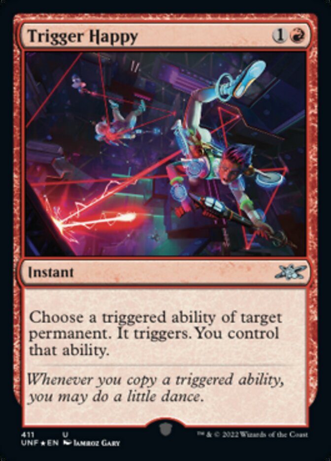 Trigger Happy (Galaxy Foil) [Unfinity] | Good Games North