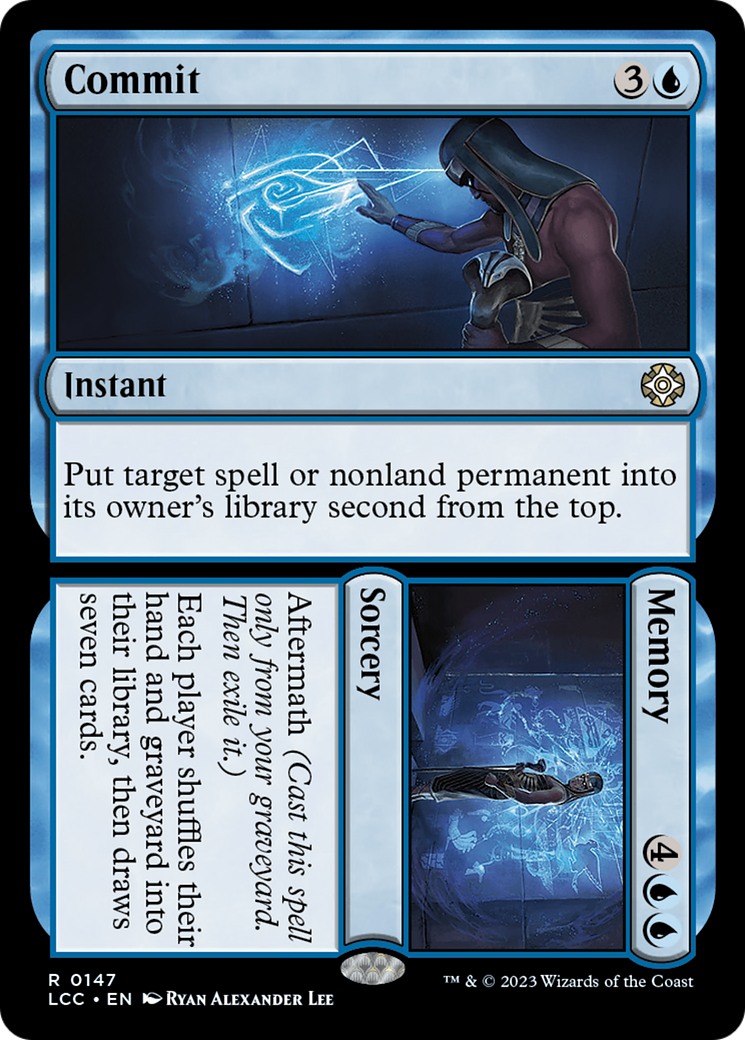 Commit // Memory [The Lost Caverns of Ixalan Commander] | Good Games North